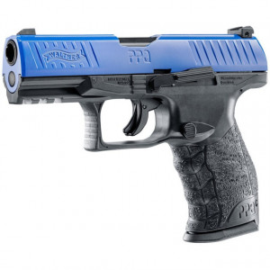 Pistol Airsoft Co2 Umarex Walther PPQ M2 T4E LE CAL.43 CO2 Blue 4J - VU.2.4761