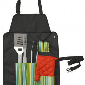 Set 7 ustensile pentru gratar+sort Cattara