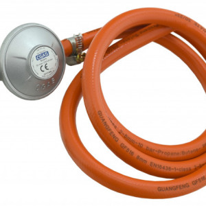 Set regulator de presiune + furtun 1.5m 30mBar Cattara TT13607