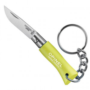 Briceag Opinel N°02 Galben Inox Breloc, lama 3.5cm - 002271