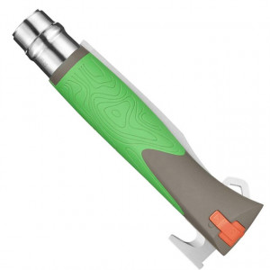 Briceag Opinel Nr.12 Inox Outdoor Explore Green, lama 10cm - 001899