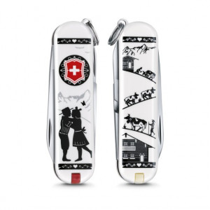 Briceag Victorinox Classic Alps Love - 0.6223.L1801 - Limited Edition 2018