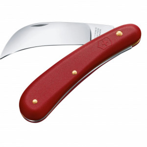 Briceag Victorinox pentru altoit lama usor curbata, rosu - 1.9301