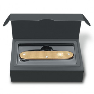 Briceag Victorinox Pioneer Alox, Champagne Gold - 0.8201.L19 - Limited Edition 2019