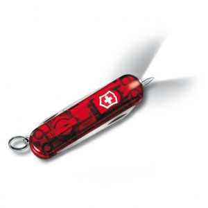 Briceag Victorinox Signature Lite, rosu transparent - 0.6226.T