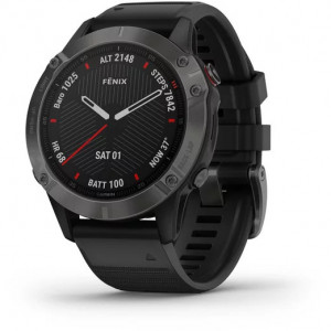 Ceas Garmin Fenix 6 Sapphire Gray/Black 47mm - HG.010.02158.11