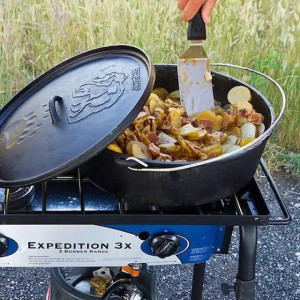 Ceaun din fonta cu capac - cuptor olandez Camp Chef 41 cm 11 litri - CC-SDO16 3