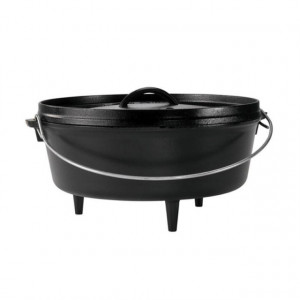Ceaun din fonta cu capac - cuptor olandez Lodge 30,2 cm 5,7 litri