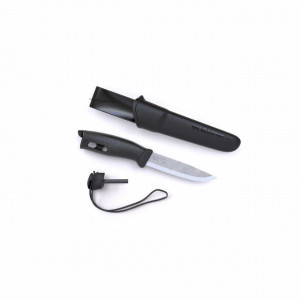 Cuţit Morakniv Companion SPARK NEGRU lama 10.4cm - 13567