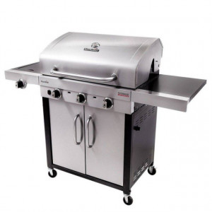 Gratar pe gaz Char-Broil Performance 340S, 3 arzatoare din inox, TRU-Infrared - 140744 lateral