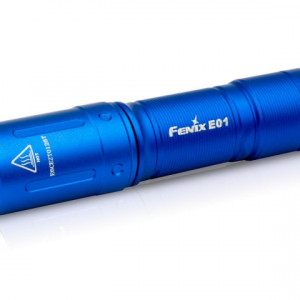 Lanterna Fenix E01 V2.0 - 100 Lumeni - 35 Metri - Albastru - ADV-427-005