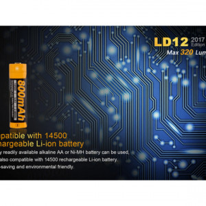 Lanterna Fenix LD12 - Editie 2017 - 320 Lumeni - 135 Metri baterie