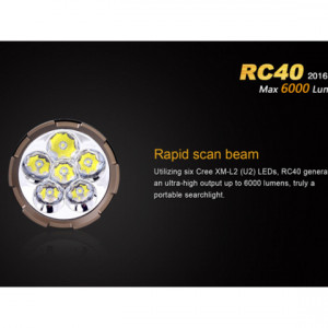 Lanterna Fenix RC40 - 6000 Lumeni - 730 Metri - Editie 2016 3