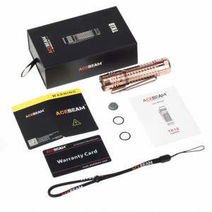 Lanterna profesionala Acebeam TK18 Cupru, 3000 lumeni, 156 m