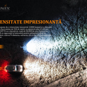 Lanterna Profesionala Fenix LR50R -12000 Lumeni - 950 Metri - ADV-437-001 3