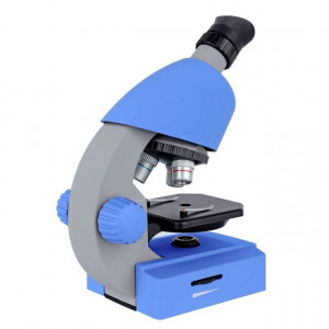 Microscop optic Bresser Junior 40x-640x albastru - 8851300WXH000