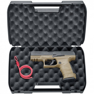 Pistol Airsoft Co2 Umarex Walther PPQ M2 T4E FDE CAL.43 CO2 Tan 4J - VU.2.4762