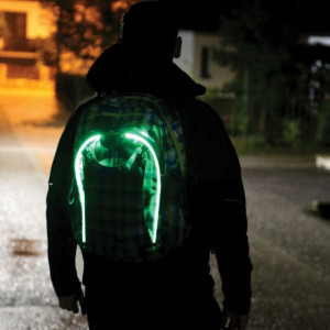 Rucsac Wheel Bee Generation Z multicolor cu LED - 950021