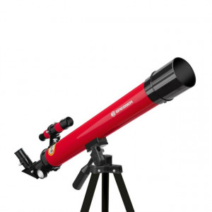 Telescop refractor Bresser Junior 45/600 AZ rosu - 8850600E8G000