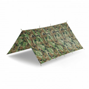 Tenda 3×3m Prelata Helikon-Tex Supertarp Woodland US - PO-STP-PO-03