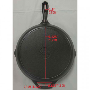 Tigaie adanca rotunda din fonta cu maner Lodge 30,5 cm - L-10SK3