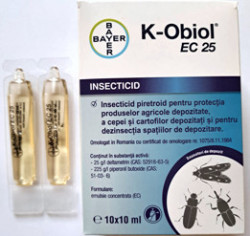 K-Obiol EC 25, cutie x 10 fiole de 10 ml
