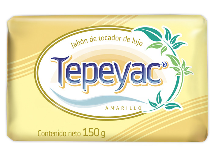 Tepeyac Amarillo Jabón De Tocador De Lujo Caja Con 40 Piezas De 150g 7859