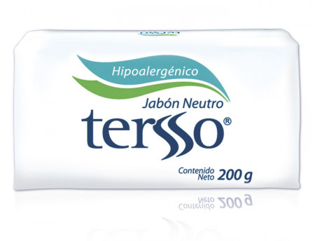 Tersso jabón neutro / Caja con 12 piezas de 200g