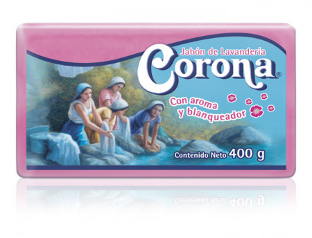 Corona Rosa con envoltura / Caja con 25 piezas de 400g