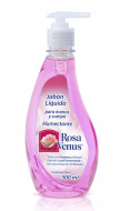 Rosa Venus jabón líquido / Caja con 10 botellas de 300ml