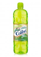 Colibrí limpiador líquido / Caja con 12 botellas de 1 Litro / Aroma Musgo y Madera.