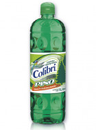 Colibrí limpiador líquido / Caja con 12 botellas de 1 Litro / Aroma Pino.