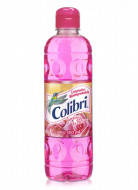 Colibrí limpiador líquido / Caja con 24 botellas de 500 ml / Aroma Jardín de Rosas.