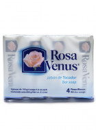 Rosa Venus blanco / Caja con 10 paquetes de 4 piezas de 150g c/u