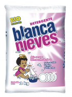 Blanca Nieves detergente en polvo / Caja con 10 bolsas de 2 kg