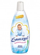 Suazul suavizante de telas / Caja con 12 botellas de 1 Litro