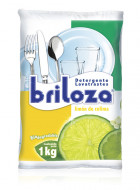 Briloza lavatrastes en polvo / Caja con 10 bolsas de 1 kg