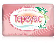 Tepeyac rosa jabón de tocador de lujo / Caja con 30 piezas de 200g