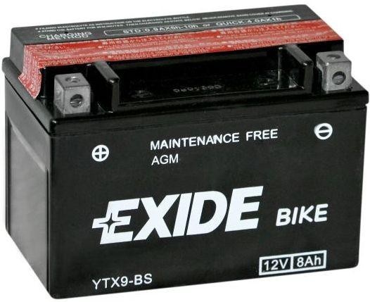 Baterie moto Exide YTX9-BS