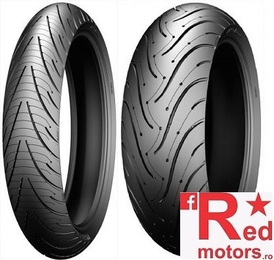 Set anvelope/cauciucuri moto Michelin Pilot Road 3 120/70 R17 58W + 180/55 R17 73W