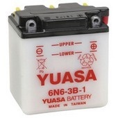 Acumulator moto TOPLITE YUASA - 6N6-3B-1 (CU INTR., NU INCL. ACID)