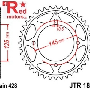 Foaie/pinion spate JTR1874.59 428 cu 59 de dinti pentru Yamaha