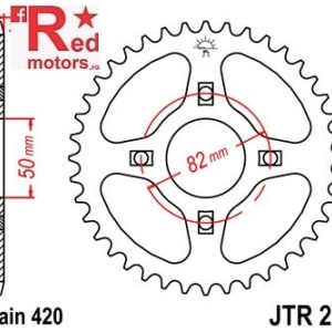 Foaie/pinion spate JTR256.31 420 cu 31 de dinti pentru Honda CB 50, AJS DD 50 E-2 Regal Raptor