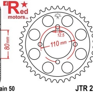 Foaie/pinion spate JTR284.40 530 cu 40 de dinti pentru Honda CB 650, Honda CB 750