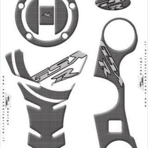 Kit protectii jug, buson rezervor, tank pad Suzuki GSXR