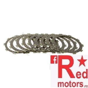 Placi ambreiaj EBC pentru Honda CB600F Hornet 1998-2006, CBF600S 2004-2007, CBR600F 1991-1998, CBR900RR 1992-2003, VF750C Magna 1993-2000, VFR750F 1986-1997, VFR800 1998-1999, Suzuki GSX-R600 1997-2005, Triumph Daytona 600 2003-2004, Daytona 675 2006-