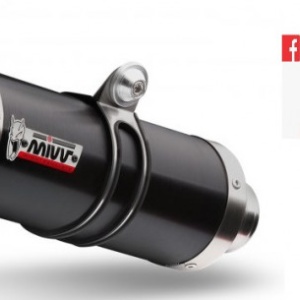 Evacuare MIVV GP Steel Black pentru YAMAHA FZ1 (Fazer)/ABS (2006-2015)