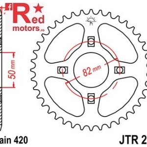 Foaie/pinion spate JTR256.35 420 cu 35 de dinti pentru Honda CB 50, AJS DD 50 E-2 Regal Raptor