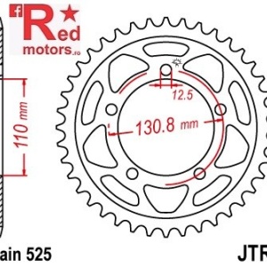 Foaie/pinion spate JTR7.45 525 cu 45 de dinti pentru BMW S 1000