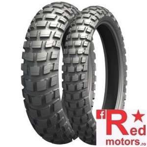 Set anvelope/cauciucuri moto Michelin Anakee Wild 110/80 R19 + 150/70 R17
